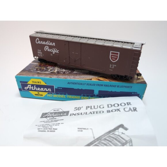 Athearn 05262 Canadian Pacific Plug Door Box Car #78000 HO Scale Model Train - Picture 1 of 16